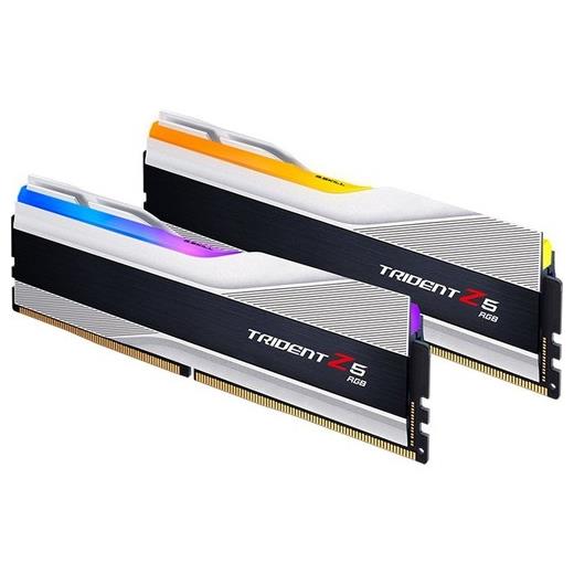 Gskill Trident Z5 Rgb Silver Ddr5-5600Mhz Cl36 32Gb (2X16Gb) Dual (36-36-36-76) 1.2V F5-5600U3636C16Gx2-Tz5Rs