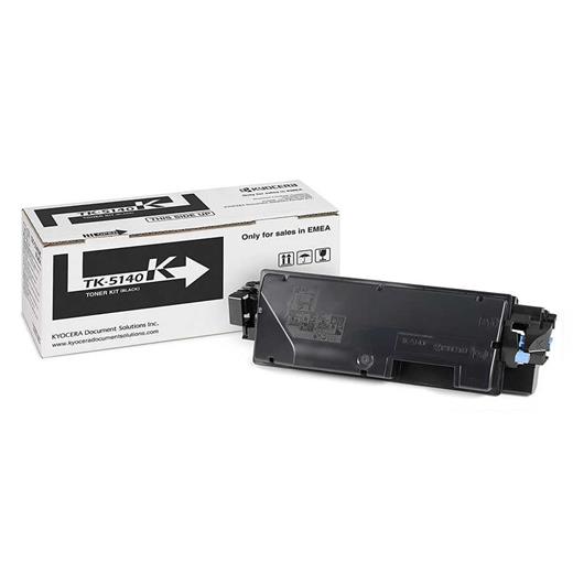 Kyocera TK-5140K Black Siyah Orjinal Fotokopi Toneri Ecosys M6030-6530 P6130 7.000 Sayfa