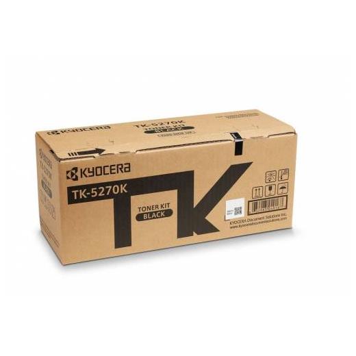 Kyocera TK-5270K Black Siyah Orjinal Fotokopi Toneri Ecosys M6230cidn-M6630cidn P6230cdn 8.000 Sayfa