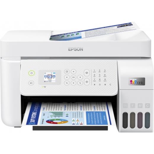 Epson C11Cj65404 Ecotank L5296 Tanklı Yazıcı Tarayıcı Fotokopi Fax Usb/Ethetnet/Wıfı A4