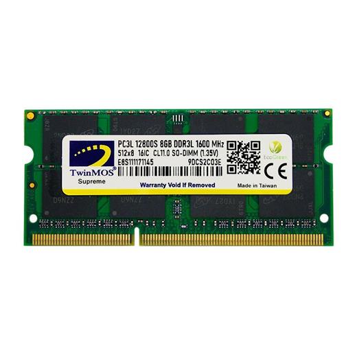 Twinmos 8 Gb Ddr3 1600 1.35 Nb Mdd3L8Gb1600N