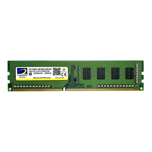 Twinmos 4 Gb Ddr3 1600 1.5V Pc Mdd34Gb1600D