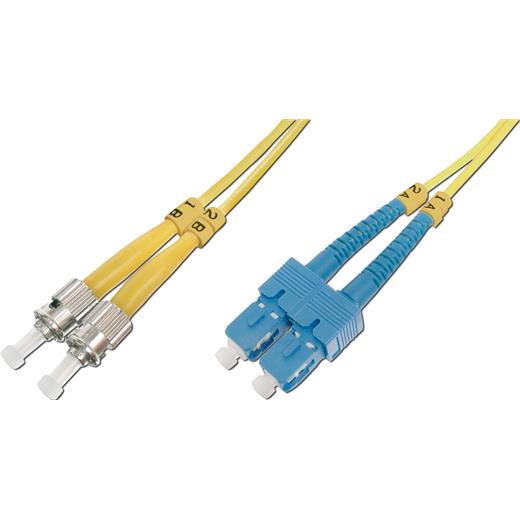 Beek Bc-Fo-9Stsc-10 St-Sc Fiber Optik Patch Kablo 9/125 Singlemode 3.0Mm Duplex Os2 Lszh 10 Metre