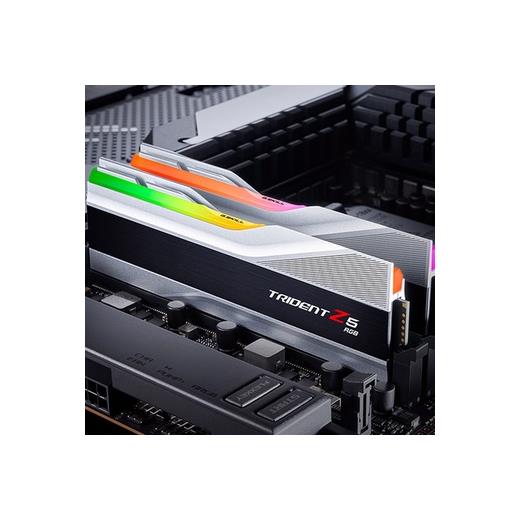 Gskill Trident Z5 Rgb Silver Ddr5-6400Mhz Cl32 32Gb (2X16Gb) Dual (32-39-39-102) 1.4V F5-6400J3239G16Gx2-Tz5Rs