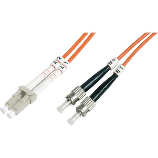 Beek Bc-Fo-5Lcst-05 Lc-St Fiber Optik Patch Kablo Multimode Om 2 50/125 Duplex 3.0Mm Lszh 5 Metre