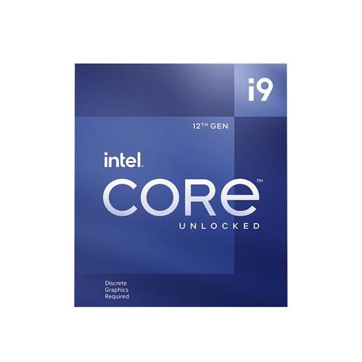 INTEL CORE i9 12900KF 30MB 16çekirdekli VGA YOK 1700p 125w Kutulu+Fansız