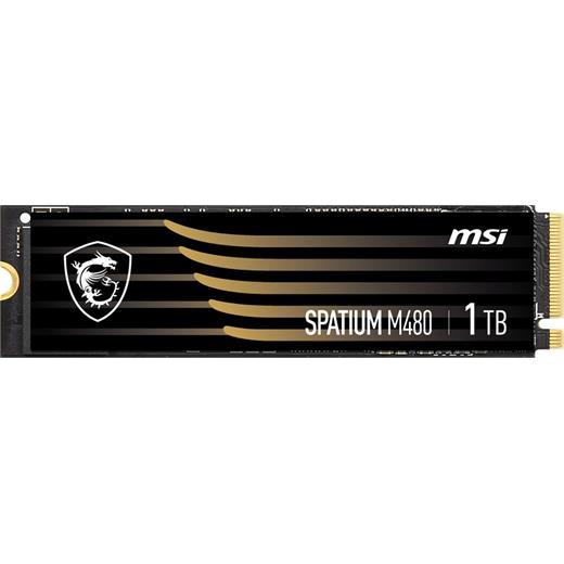 Msi Ssd Spatıum M480 Pcıe 4.0 Nvme M.2 1Tb R:7000 W:5500