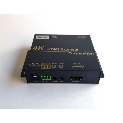 Beek Bs-Ext-H4K-100 4K Hdmi Sinyal Uzatma Cihazı 70M/4K60Hz 100M/1080P Alıcı (Receiver) Ve Verici (Transmitter) Birim Dahil Beek 4K@60Hz Hdmi Extender 70M/4K60Hz 100M/1080P