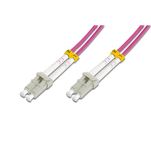 Beek Bc-Fo-5Lclc-08/4 Lc-Lc Fiber Optik Patch Kablo Multimode Om 4 50/125 Duplex 3.0Mm Lszh 8 Metre