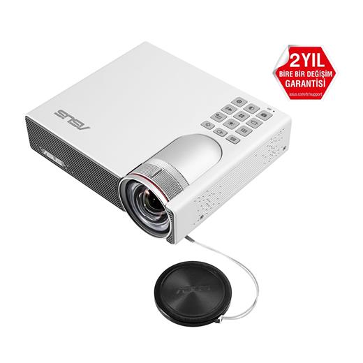 ASUS 800-LUMEN ZENBEAM P3B 1280X800 BATARYALI TAŞINABİLİR LED PROJEKSİYON