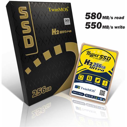 TWINMOS 240GB H2 ULTRA TM256GH2U 580- 550MB/s SSD SATA-3 Disk