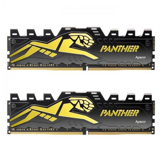 Apacer Panther 32GB (2x16GB) DDR4 3200MHz CL16 Black-Gold Ram