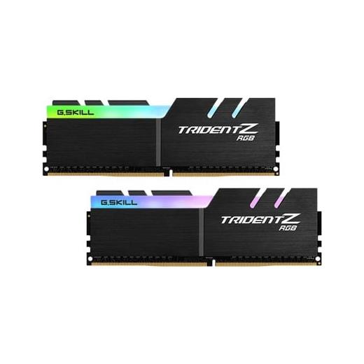 Gskill Trident Z Rgb Ddr4-4000Mhz Cl18 64Gb (2X32Gb) Dual (18-22-22-42) 1.4V F4-4000C18D-64Gtzr