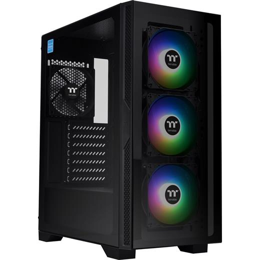 Thermaltake Versa T25 550W 80+ Argb 3X120Mm Fan Tempered Glass Pencereli Oyuncu Kasası Ca-3R5-55M1We-00