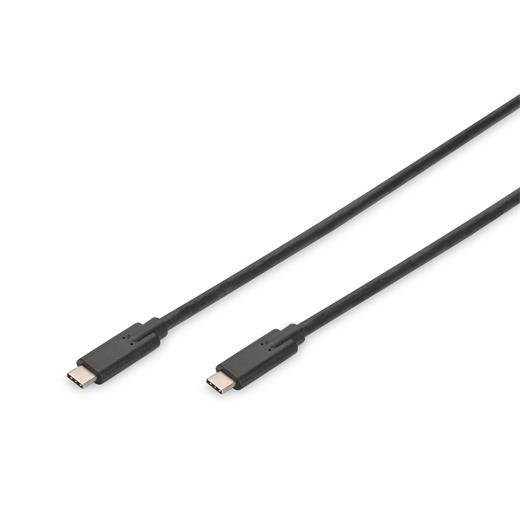 Ak-300139-010-S Usb Tip C (Usb 3.1) Bağlantı Kablosu Tip C Erkek Tip C Erkek 1 Metre Gen2 5A 10Gb Ce Siyah Renk Usb Type-C Connection Cable Type C To C M/M 1.0M Gen2 5A 10Gb 3.1 Version Ce Black