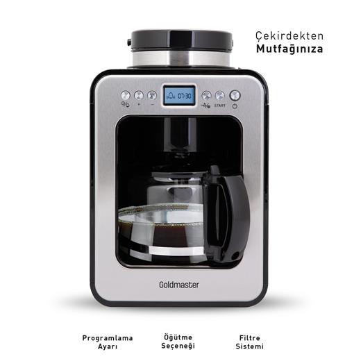 Goldmaster Pc-3245 Proıtaliano - Öğütücülü Filtre Kahve Makinesi