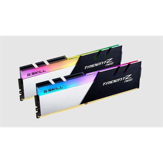 GSKILL 64GB (2X32GB) DDR4 4000Mhz CL18 DUAL RGB KIT PC RAM  TRIDENT Z NEO F4-4000C18D-64GTZN
