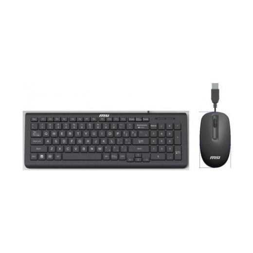 Msı Os1-A625030-L05 Türkçe Usb Siyah Kablolu Q Klavye+Mouse