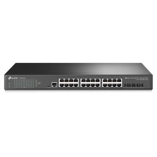 Tp-Lınk Tl-Sg3428X 24 Port Gıgabıt+ 4X10G Sfp L2+ Yonetılebılır Rackmount Swıtch