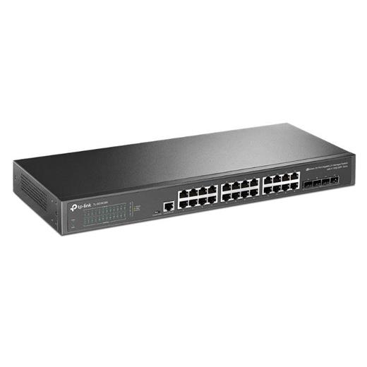 Tp-Lınk Tl-Sg3428X 24 Port Gıgabıt+ 4X10G Sfp L2+ Yonetılebılır Rackmount Swıtch