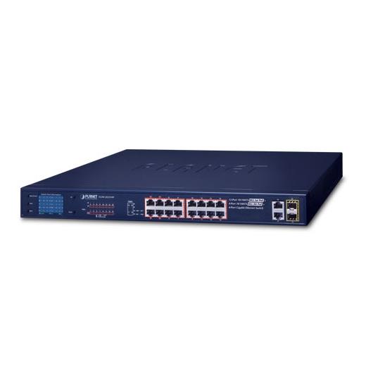 PL-FGSW-2022VHP Yönetilemeyen Switch (Unmanaged Switch) 12-Port 10/100Tx 802.3Af/At Poe+ Injector