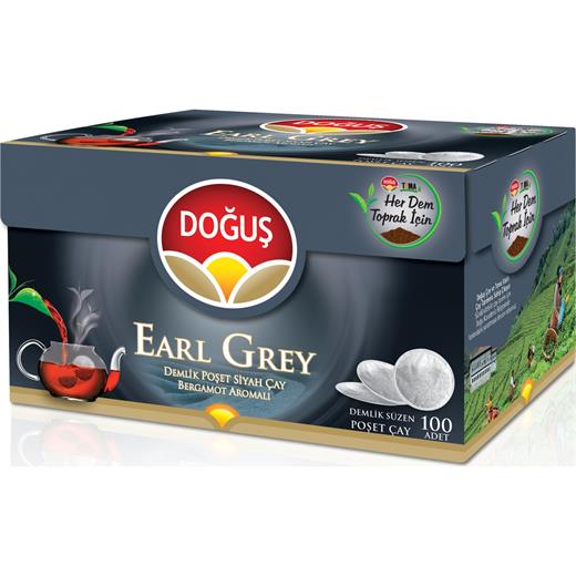 Doğuş Early Grey Demlik Poşet Çay 100x3.2 gr(600.10.30.0007)
