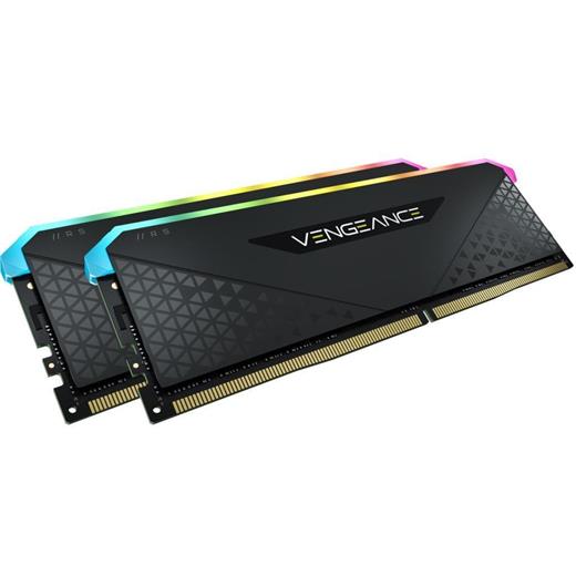 Corsaır Cmg16Gx4M2D3600C18 16Gb (2X8Gb) Ddr4 3600 Mhz C18 Vengeance Rgb Rs Black Sogutuculu Dımm Bellek