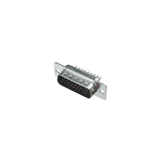 Assmann A-Hds 26 Ll/Z High-Density D-Sub Connector, 26-Poles, Male, Solder Cups