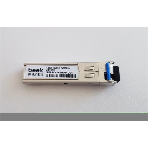 Beek Bn-Glc-Bx-U 1.25Gbps 20Km 1310-Nm Tx/1490-Nm, Cisco, Extreme, Nortel, Zte, Huawei, Alcatel, Zyxel, Netgear, Avaya, Juniper, Linksys, Enterasys Ürünleriyle Uyumlu