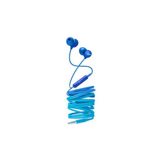 Philips SHE2405BL Kablolu Mavi Mikrofonlu Kulak İçi Kulaklık