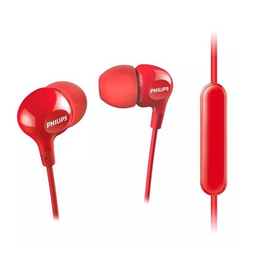 PHILIPS SHE3555RD-00 KULAKİÇİ MİKROFONLU KIRMIZI KULAKLIK