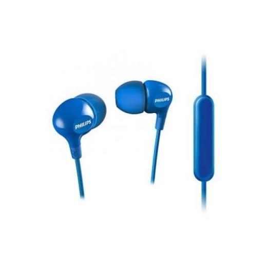 Philips She3555Bl/00 Kulakiçi Mikrofonlu Mavi Kulaklık