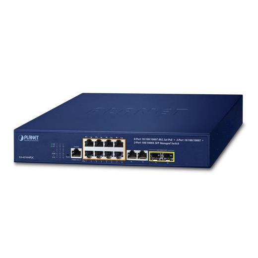 Planet PL-GS-4210-8P2C Yönetilebilir Gigabit Switch (Managed Gigabit Switch)