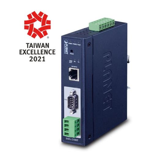 PL-İMG-2100T Ip30 Industrial 1-Port Rs232/Rs422/Rs485 Modbus Gateway (1 X 10/100Tx, -40~75 Degrees C)