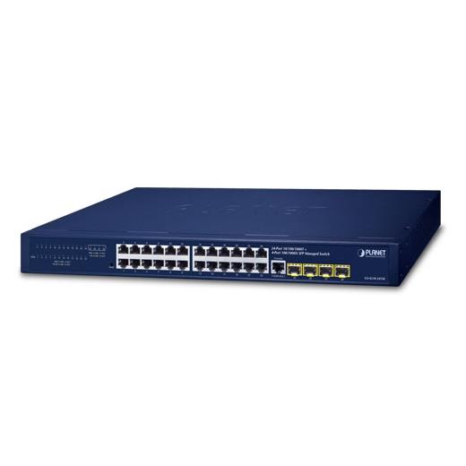 Planet Pl-GS-4210-24T4S Yönetilebilir Gigabit Switch (Managed Gigabit Switch)