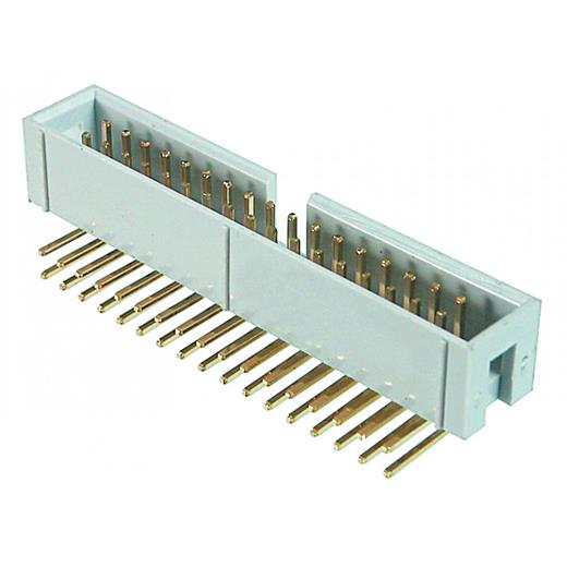 Assmann AWHW 10A-0202-T Pcb Konnektör 14 Pin Erkek Kilitsiz Düz, 90 Derece