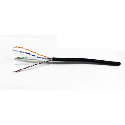 Beek BC-305-Uu6-Od-Eco Dış Ortam Tipi Cca (Ucuz) Cat6 Zırhsız Kablo (Outdoor Cat6 Utp 23Awg 0.56Mm Cca With Pe/Pvc Jacket ,Od:6.5Mm ,305M Per Box)