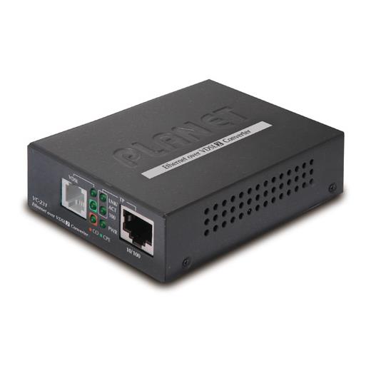 Planet PL-VC-231 Ethernet Over Vdsl2 Çevirici (1 X Rj45, 1 X Vdsl2/Rj11,17A/30A) Ethernet Over Vdsl2 Converter (1 X Rj45, 1 X Vdsl2/Rj11,17A/30A)