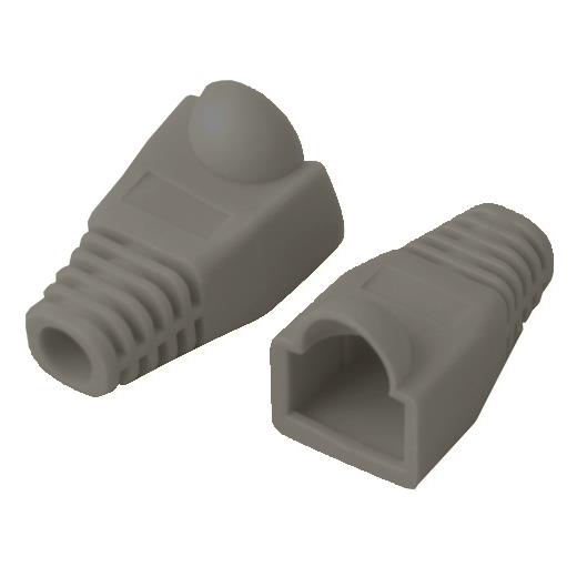 Beek Bn-Boot-Cat6 Koruma Kılıfı, Rj45 (Category 6 (Cat. 6) / Category 5E (Cat. 5E)) İçin,  Gri Renk