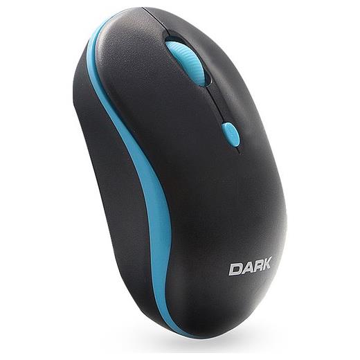 Dark Dk-Ac-Msw100B Nano Alıcılı Kablosuz 2.4Ghz Siyah-Mavi Mouse