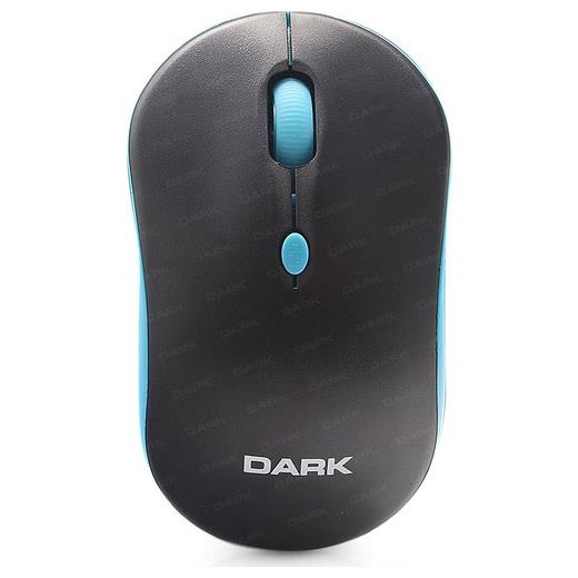 Dark Dk-Ac-Msw100B Nano Alıcılı Kablosuz 2.4Ghz Siyah-Mavi Mouse