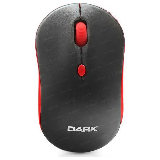 Dark Dk-Ac-Msw100R Nano Alıcılı Kablosuz 2.4Ghz Siyah-Kırmızı Mouse