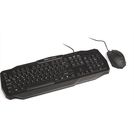 Dark Dk-Ac-Gkm1000 Q Türkçe Usb Siyah Force Işıklı Klavye+ Mouse