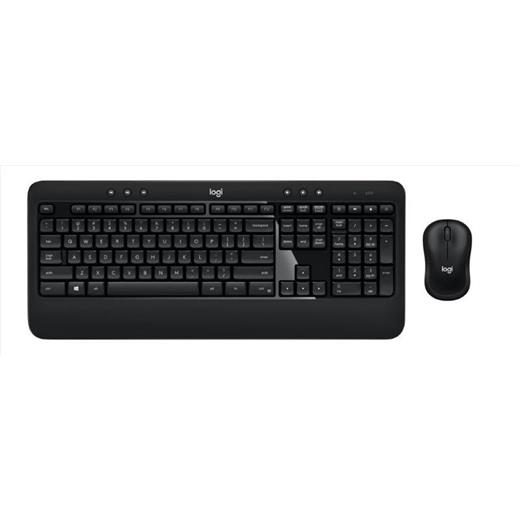 Logıtech Advanced Combo Q Türkçe Kablosuz Siyah Klavye+ Mouse