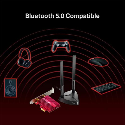 Ax3000 Wi-Fi 6 Bluetooth 5.0 Pcıe Adaptör - Archer-Tx3000E