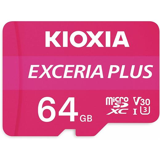 Kioxia Fla Lmpl1M064Gg2 64Gb Excerıa Plus Microsd C10 U3 V30 Uhs1 A1