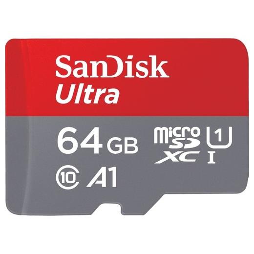 Sandisk Sdsqua4-064G-Gn6Mn Fla 64Gb Ultra Msd 120Mb/S C10 Uhs-I