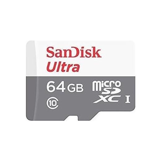 Sandisk Sdsqunr-064G-Gn3Mn 64Gb Gb Ultra Msdxc 100Mb/S Class 10 Uhs-I Micro Sd Kart