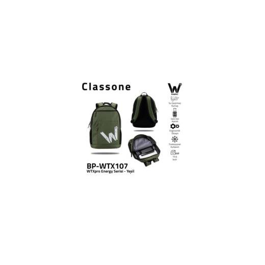 Classone Bp-Wtx107 Wtxpro Serisi 15.6 İnch Uyumlu Macbook Yeşil