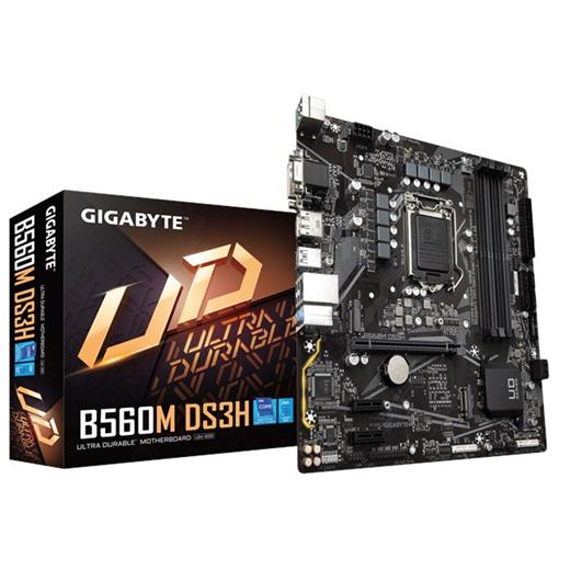 Gigabyte B560M-Ds3H 1200P Vga Dvi Hdmi Usb3.2